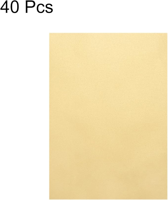 MECCANIXITY Colored Vellum Paper, 40 Sheet Orange Yellow Transparency 11.7 x 8.2 Printable Vellum Paper, Translucent Vellum Sheets for Printing Wedding Invitations, Ink Jet Laser Printer