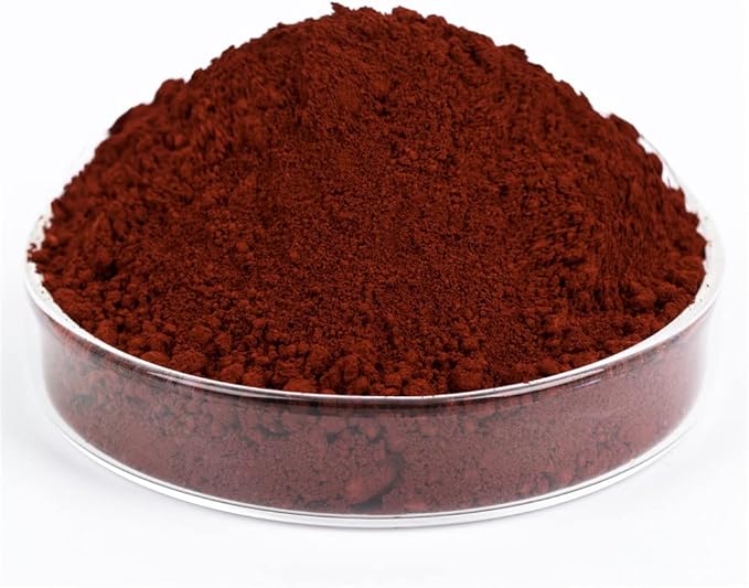 GOODTAKE Concrete Pigment, Wine Red Iron Oxide Pigment Powder, Concrete Cement Dye Color Pigment for Pastel, Tile, Paint, Mortar, Clay, Lime, Grout, Bath Bombs Coloring (Wine Red, 12 oz)