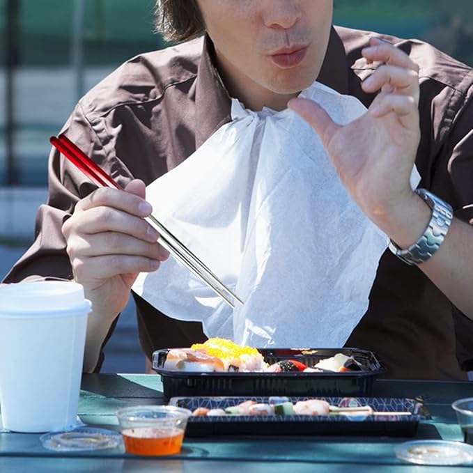 Travel Utensils Set with Case Reusable Portable Cutlery Set Stainless Steel 8pcs Including Dinner Knife Fork Spoon Chopsticks straws (Gradient Red)