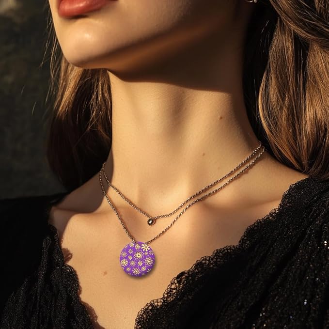 CHGCRAFT Plum Blossoms Polymer Clay Texture Sheets Art Rotation Flowers Silicone Texture Stamp Clay Texture Mat Modeling Pattern Pad Texture Sheets for Jewelry and Clay Earrings Tools