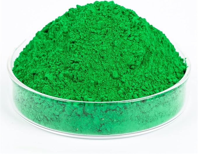 GOODTAKE Concrete Pigment, Grass Green Iron Oxide Pigment Powder, Concrete Cement Dye Color Pigment for Pastel Tile Paint Concrete Cement Mortar Grout (Grass Green, 12 oz)