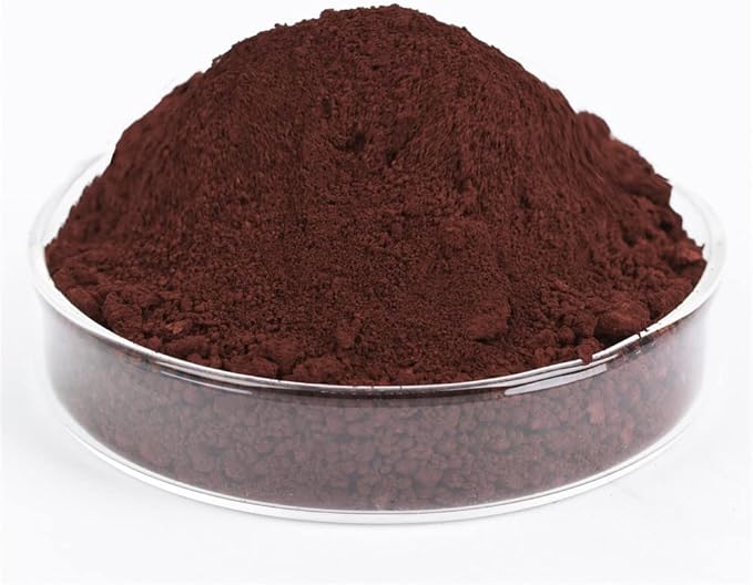 GOODTAKE Concrete Pigment, Brown Iron Oxide Pigment Powder, Concrete Cement Dye Color Pigment for Pastel Tile Paint Concrete Cement Mortar Grout (Brown, 12 oz)