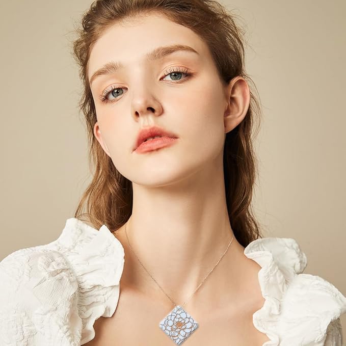 CHGCRAFT Flowers Polymer Clay Texture Sheets Rose Daisy Silicone Texture Stamp Lilies Cherry Blossom Clay Modeling Pattern Pad Texture Sheets for Polymer Clay Making Earrings Jewelry