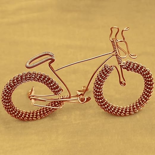 TecUnite Aluminum Craft Wire for Sculpting Armature Bendable Craft Wire for DIY Jewelry Making(Copper, 10 M X 1.5 mm, 1 Roll)