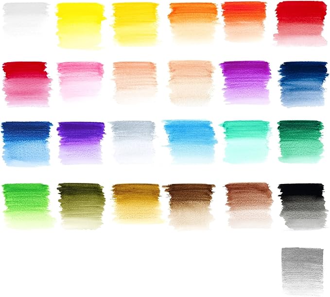 Winsor & Newton Studio Collection Artist Pencils, Watercolor Pencil Wallet, Set of 26