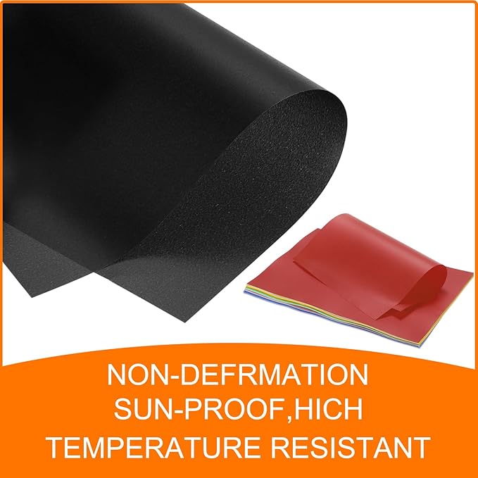 MECCANIXITY Colored Vellum Paper, 40 Sheet Black Transparency 11.7 x 8.2 Printable Vellum Paper, Translucent Vellum Sheets for Printing Wedding Invitations, Ink Jet Laser Printer