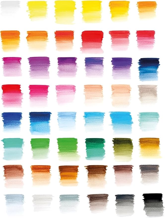 Winsor & Newton Studio Collection Artist Pencils, Watercolour Pencil Box Set, 50 piece