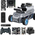 Yahboom for Jetson Orin Nano 8GB Super Ackerman Chassis, ROS2 AI Coding Robot with Large AI Model, SLAM Mapping and Autonomous Driving(Superior Ver with Orin Nano 8GB)