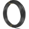 TecUnite Aluminum Craft Wire for Sculpting Armature Bendable Craft Wire for DIY Jewelry Making(Black, 10 M X 2 mm, 1 Roll)