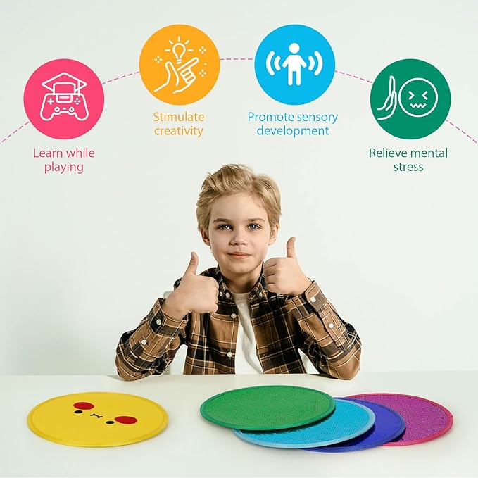 Sensory Wall Panel for Kids, Sequin Sensory Wall, Sensory Mats for Autistic Children and Toddlers, Wall Busy Board Sensory Room Must Haves (Flower)