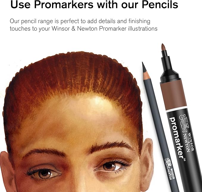 Winsor & Newton Studio Collection Artist Pencils, Sketching Pencils, Set of 5