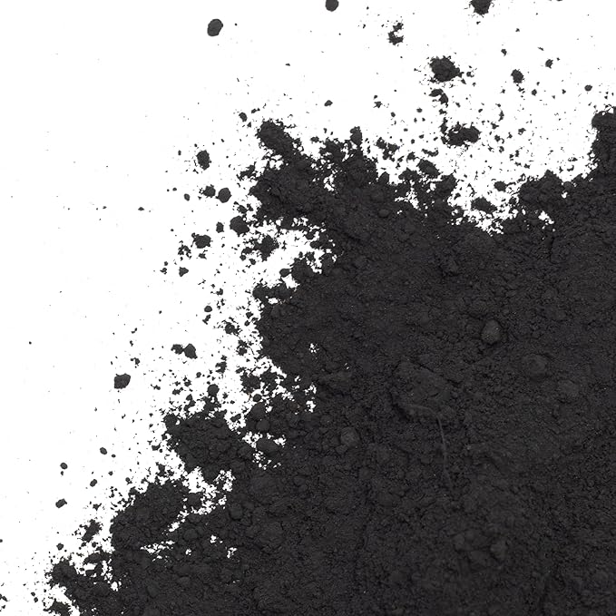 GOODTAKE Concrete Pigment, Black Iron Oxide Powder, Concrete Cement Dye Color Pigment for Pastel Tile Paint Mortar Grout (Black, 16 oz)