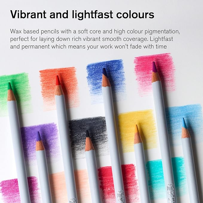 Winsor & Newton Studio Collection Artist Pencils, Color Pencils, Set of 12