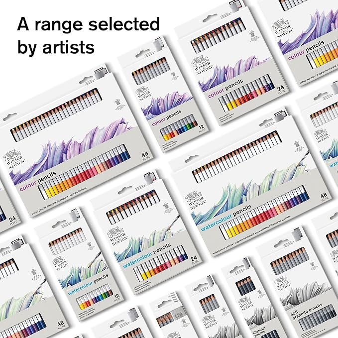 Winsor & Newton Studio Collection Artist Pencils, Graphite Pencils, Set of 6